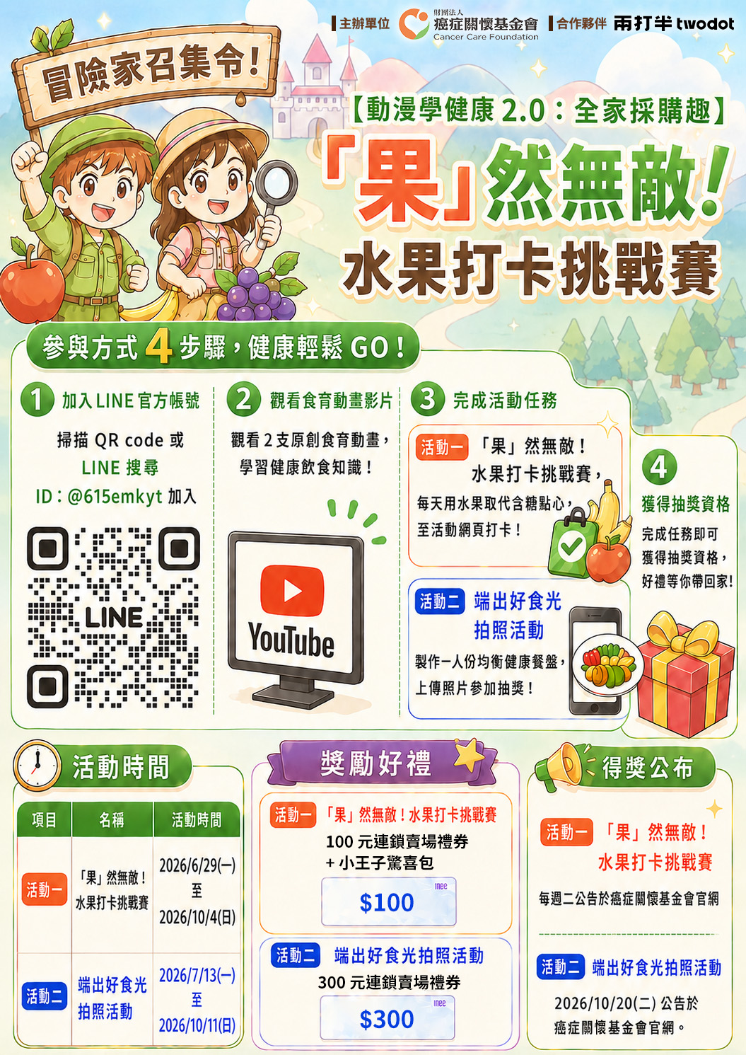 『果』然無敵！水果打卡挑戰賽 的代表圖片